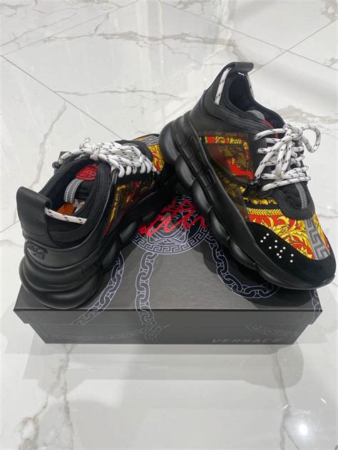 versace chain reaction baroque print